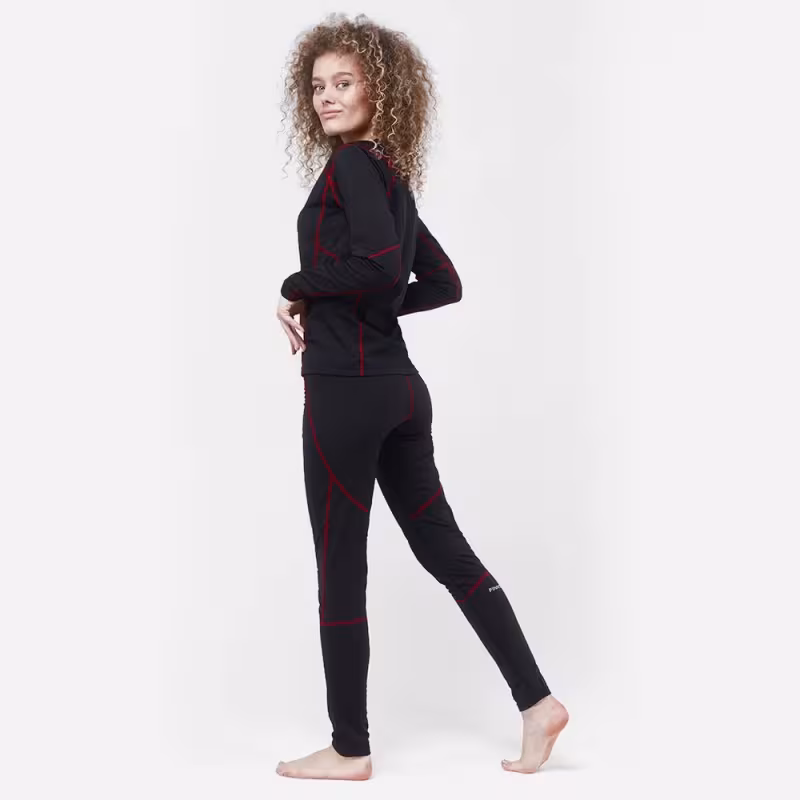 Комплект термобелья женский Finntrail Thermo-S Women 6305, черный, размер XXS