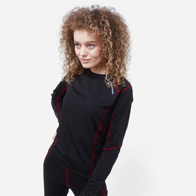 Комплект термобелья женский Finntrail Thermo-S Women 6305, черный, размер L