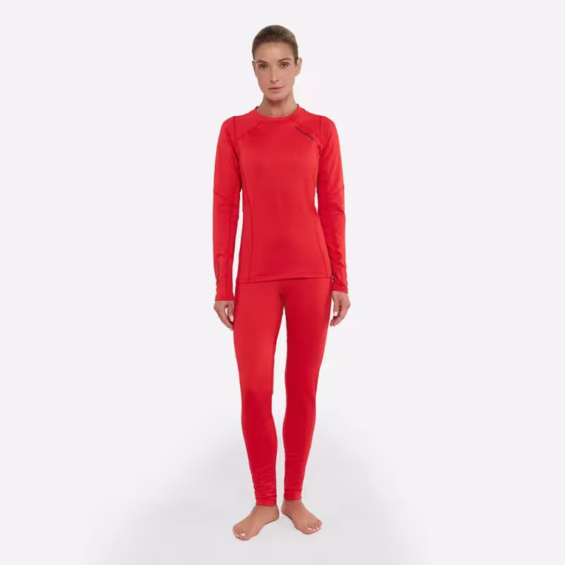 Комплект термобелья женский Finntrail Thermo-S Women 6305, красный, размер S