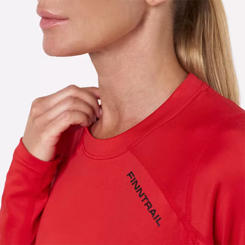 Комплект термобелья женский Finntrail Thermo-S Women 6305, красный, размер L