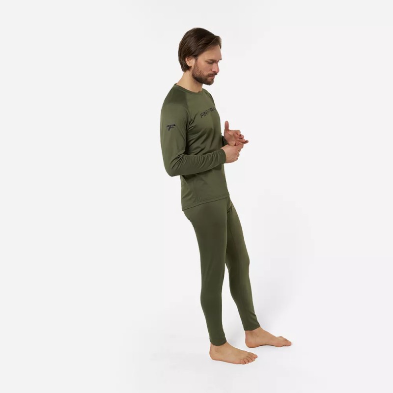 Комплект термобелья мужской Finntrail Tactic 6307, хаки, размер XS