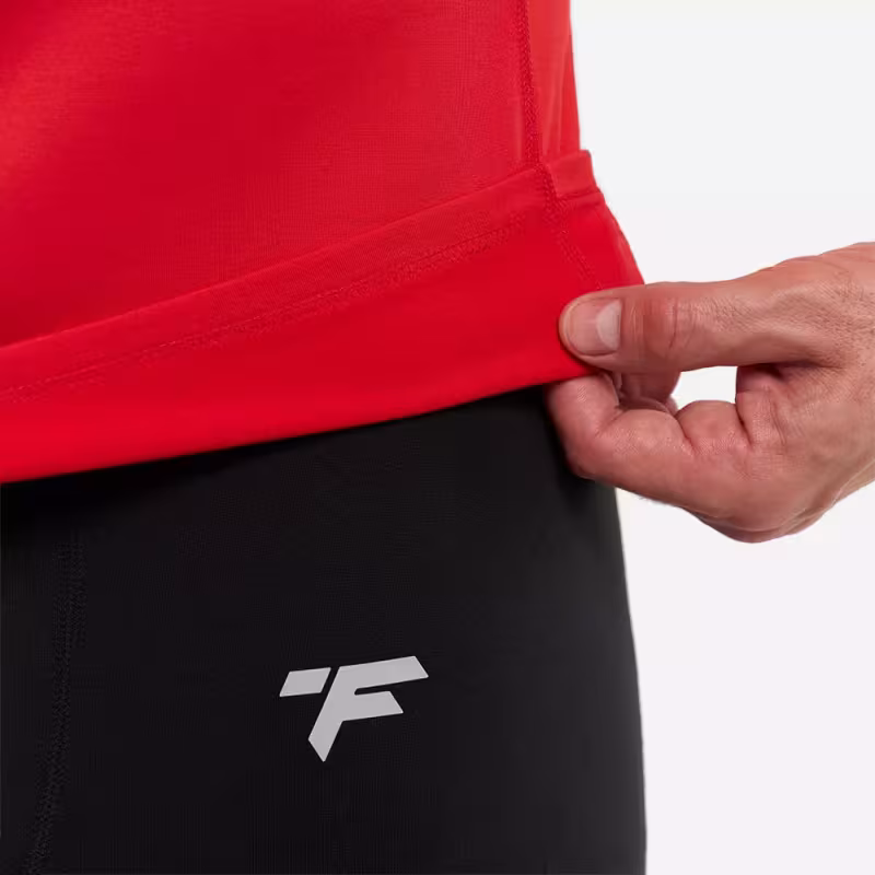 Комплект термобелья мужской Finntrail Tactic 6307, черный/красный, размер XS