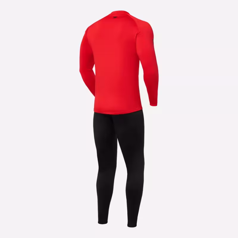 Комплект термобелья мужской Finntrail Tactic 6307, черный/красный, размер L