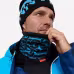 Шарф-бафф Finntrail Tube Pro 9802 GraphiteBlue, полиэстер, черный/синий, размер универсальный