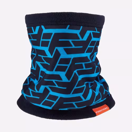 Шарф-бафф Finntrail Tube Pro 9802 GraphiteBlue, полиэстер, черный/синий, размер универсальный