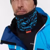 Шарф-бафф Finntrail Tube Pro 9802 GraphiteBlue, полиэстер, черный/синий, размер универсальный