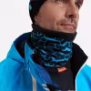Шарф-бафф Finntrail Tube Pro 9802 GraphiteBlue, полиэстер, черный/синий, размер универсальный