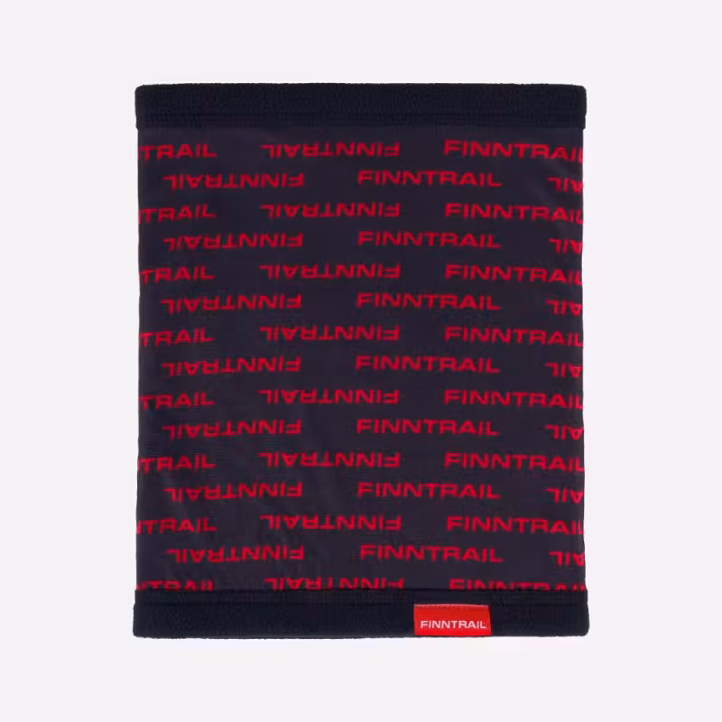 Шарф-бафф Finntrail Tube Pro 9802 GraphiteRed, полиэстер, черный/красный, размер универсальный