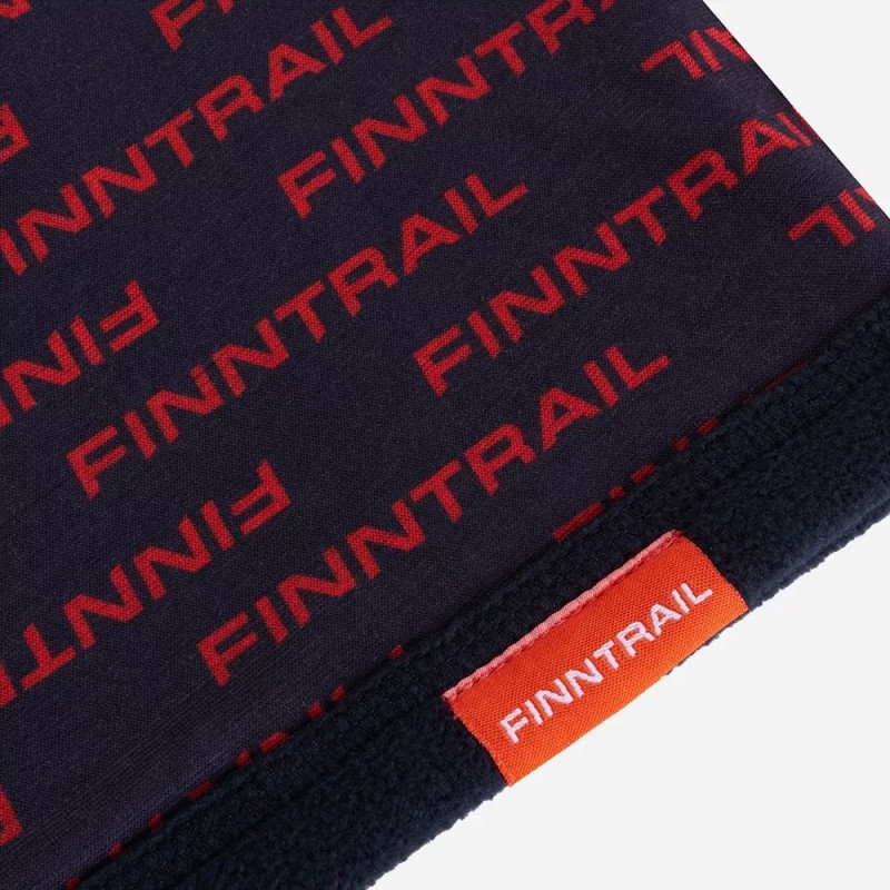 Шарф-бафф Finntrail Tube Pro 9802 GraphiteRed, полиэстер, черный/красный, размер универсальный