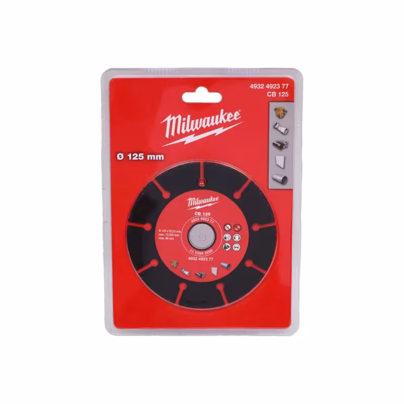 Круг отрезной по дереву и пластику Milwaukee 4932492377, 125х22.2 мм