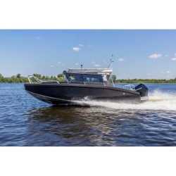 Лодка моторная VBoats Voyager 700 Cabin c лодочным мотором Mercury F 200 XL Pro XS