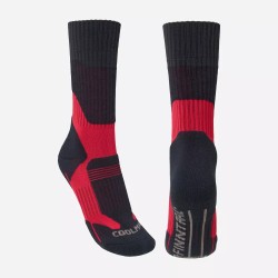 Термоноски Finntrail Coolmax 3205, черный/розовый, размер 36-39