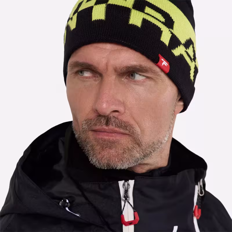Шапка Finntrail Sport Hat 9715 GraphiteYellow, акрил, желтый/черный, размер M-L