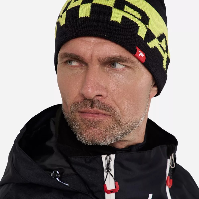 Шапка Finntrail Sport Hat 9715 GraphiteYellow, акрил, желтый/черный, размер M-L