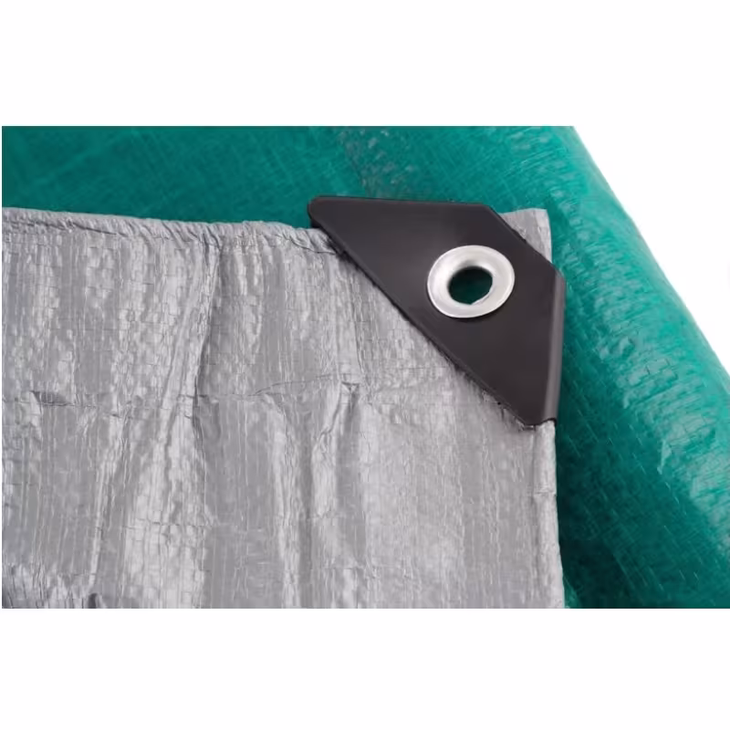 Тент хозяйственный Ecos 999086 6х4 м, зеленый