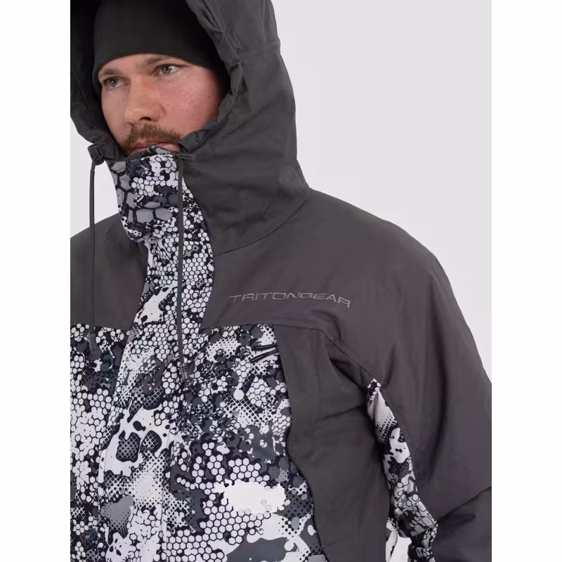 Костюм мужской Triton Gear Strong -40 ПК, ткань Алова, белый, размер 48-50, 182-188 см