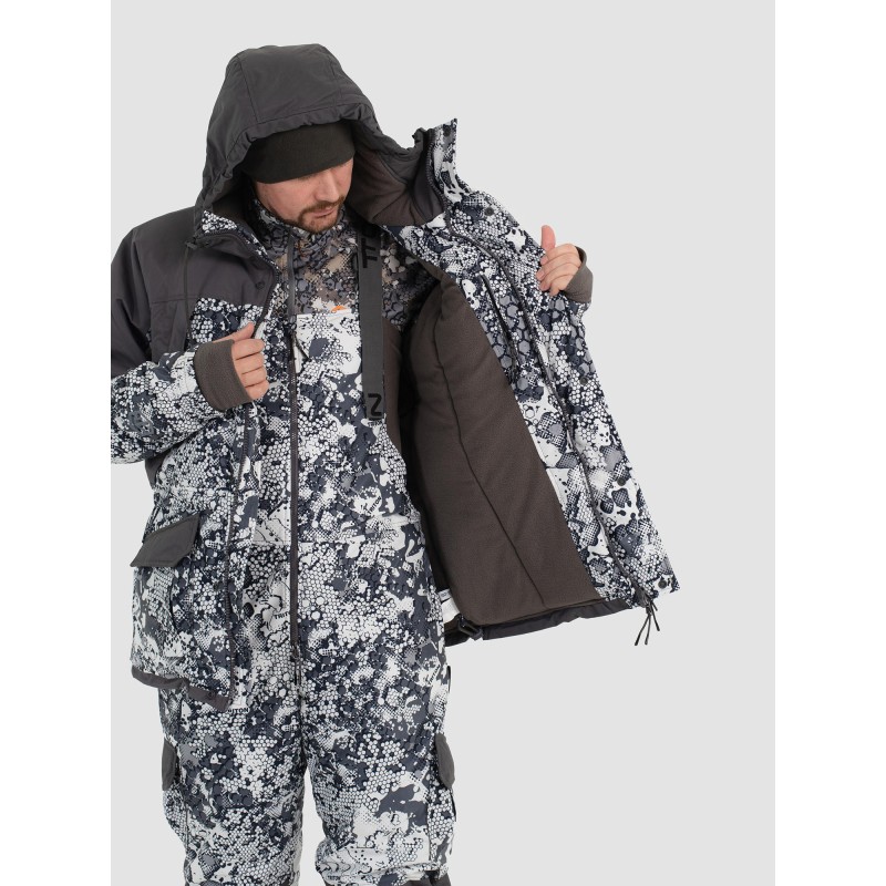 Костюм мужской Triton Gear Strong -40 ПК, ткань Алова, белый, размер 48-50, 182-188 см