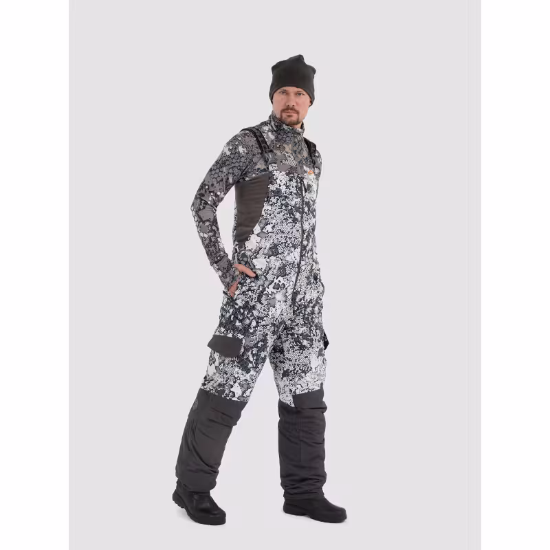 Костюм мужской Triton Gear Strong -40 ПК, ткань Алова, белый, размер 52-54, 170-176 см