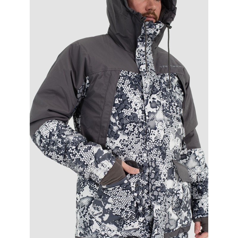 Костюм мужской Triton Gear Strong -40 ПК, ткань Алова, белый, размер 56-58, 182-188 см