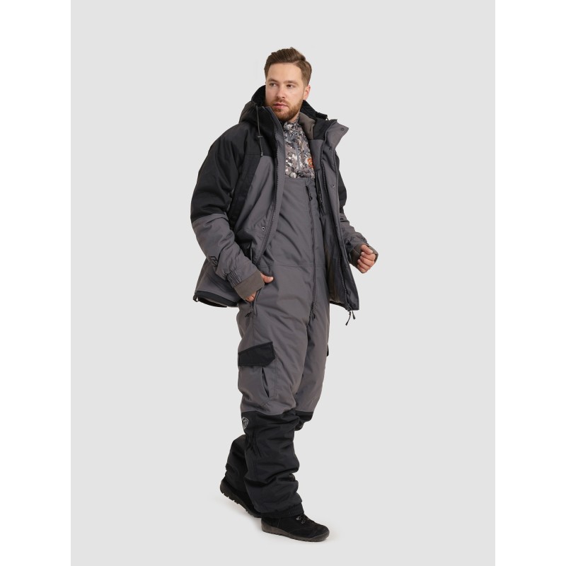 Костюм мужской Triton Gear Strong -40 ПК, ткань Таслан, серый, размер 44-46, 170-176 см