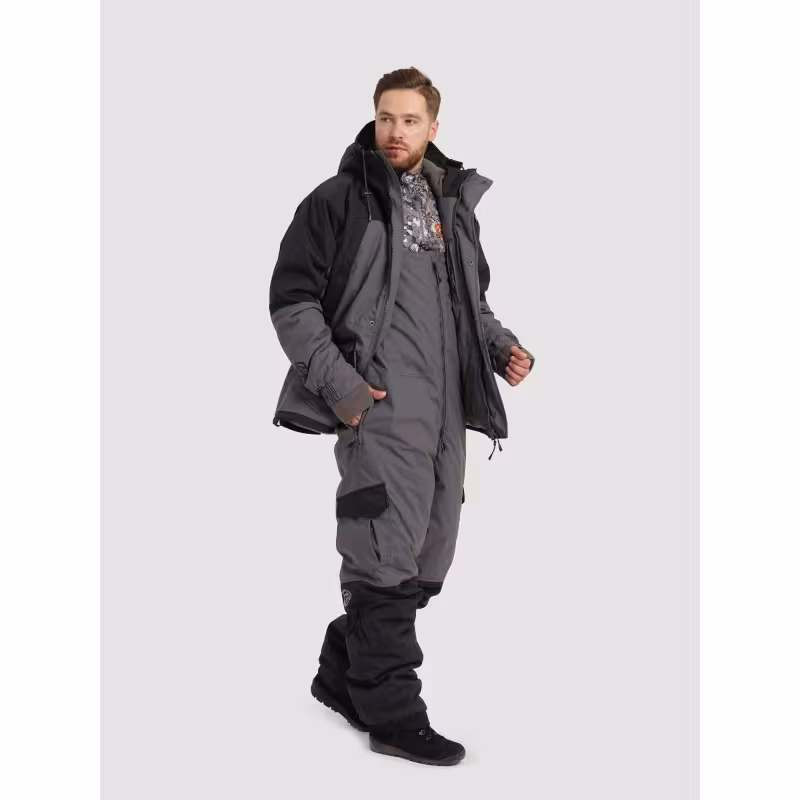 Костюм мужской Triton Gear Strong -40 ПК, ткань Таслан, серый, размер 52-54, 170-176 см