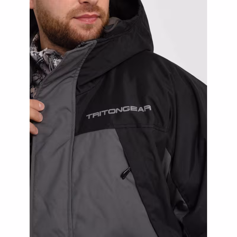 Костюм мужской Triton Gear Strong -40 ПК, ткань Таслан, серый, размер 56-58,182-188 см