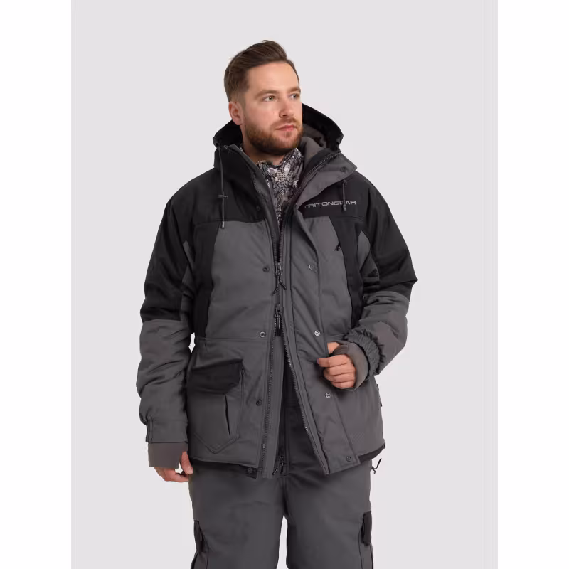 Костюм мужской Triton Gear Strong -40 ПК, ткань Таслан, серый, размер 60-62, 170-176 см