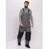 Костюм мужской Huntsman (Восток) Siberia, Breathable, серый/черный, размер 52-54, 182-188 см
