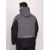 Костюм мужской Huntsman (Восток) Siberia, Breathable, серый/черный, размер 56-58, 170-176 см