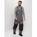 Костюм мужской Huntsman (Восток) Siberia, Breathable, серый/черный, размер 56-58, 170-176 см