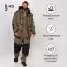 Костюм мужской Huntsman (Восток) Siberia, Breathable, хаки/черный, размер 52-54, 170-176 см
