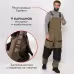 Костюм мужской Huntsman (Восток) Siberia, Breathable, хаки/черный, размер 56-58, 170-176 см