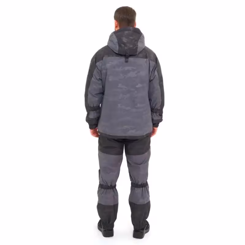 Костюм мужской Huntsman (Восток) Горка-Люкс, ткань Breathable Camo, цвет серый, размер 56-58, 182-188 см
