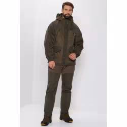 Костюм мужской Huntsman (Восток) Горка-Люкс, ткань Breathable Camo, цвет хаки, размер 56-58, 170-176 см