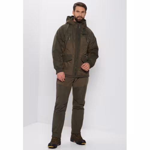 Костюм мужской Huntsman (Восток) Горка-Люкс, ткань Breathable Camo, цвет хаки, размер 56-58, 170-176 см