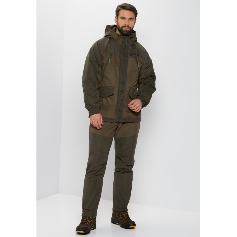 Костюм мужской Huntsman (Восток) Горка-Люкс, ткань Breathable Camo, цвет хаки, размер 60-62, 170-176 см