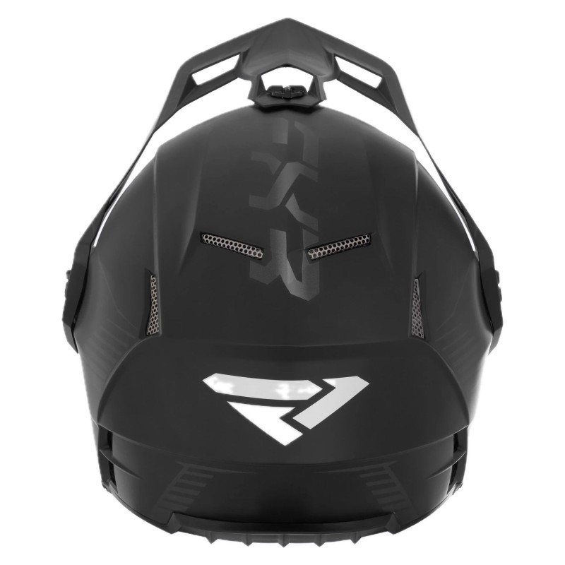 Мотошлем зимний с подогревом FXR Clutch X Pro Black Ops, черный, размер L