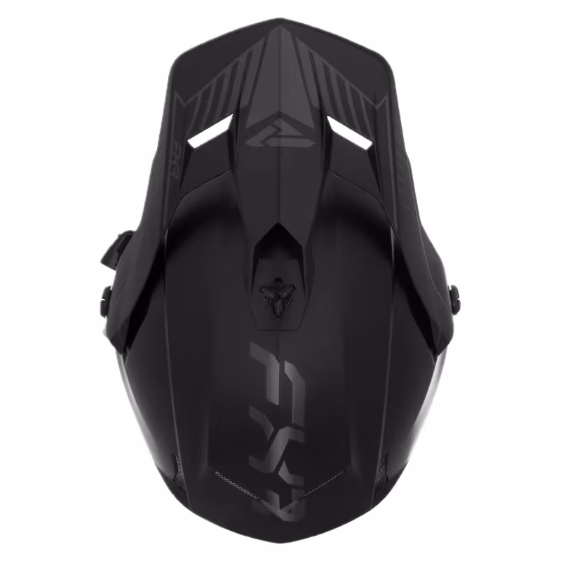 Мотошлем зимний с подогревом FXR Clutch X Pro Black Ops, черный, размер L