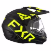Мотошлем зимний с подогревом FXR Torque X Team Black Hi Vis, желтый/черный, размер L