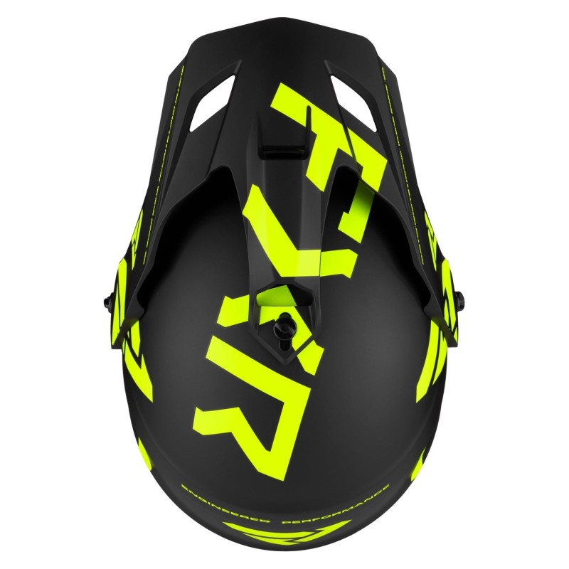 Мотошлем зимний с подогревом FXR Torque X Team Black Hi Vis, желтый/черный, размер XL