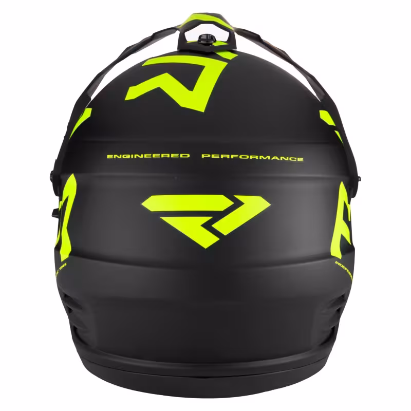 Мотошлем зимний с подогревом FXR Torque X Team Black Hi Vis, желтый/черный, размер XL