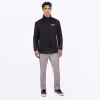 Толстовка мужская FXR Tech Zip-Up, хлопок, черный, размер L, 182 см