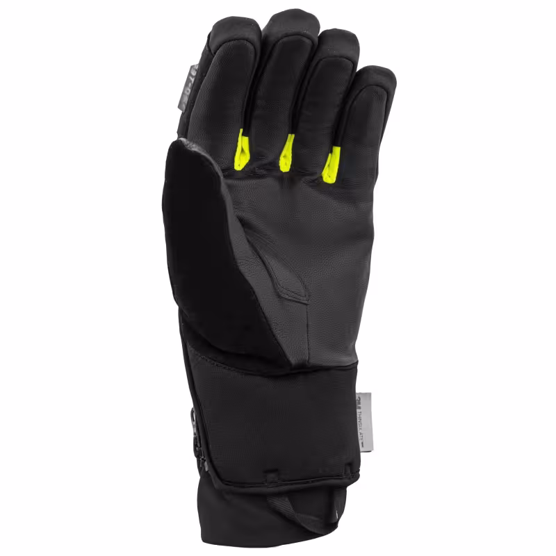 Мотоперчатки FXR Transfer, мембрана HydrX Pro, черный/салатовый, размер XL