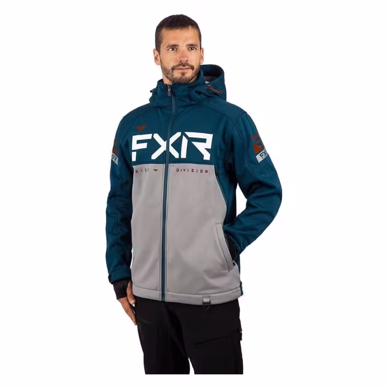 Куртка мужская FXR Helium Ride State/Grey, мембрана Hydrx, серый, размер M, рост 172-178 см