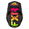 Мотошлем FXR Clutch Evo Le Sherbert, черный/разноцветный, размер L