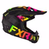 Мотошлем FXR Clutch Evo Le Sherbert, черный/разноцветный, размер XL