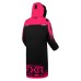 Пальто зимнее женское FXR Warm-Up Black/Fuchsia, розовый/черный, размер M
