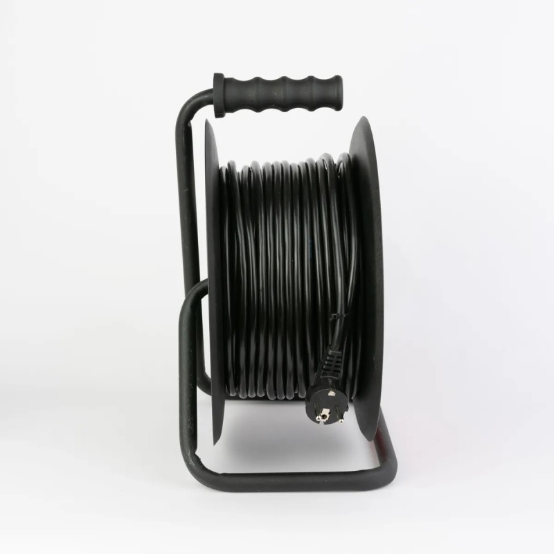 Удлинитель силовой четырехместный на катушке Рыжая такса УКП04-2820, (16A, 3,5 кВт, 50 м)