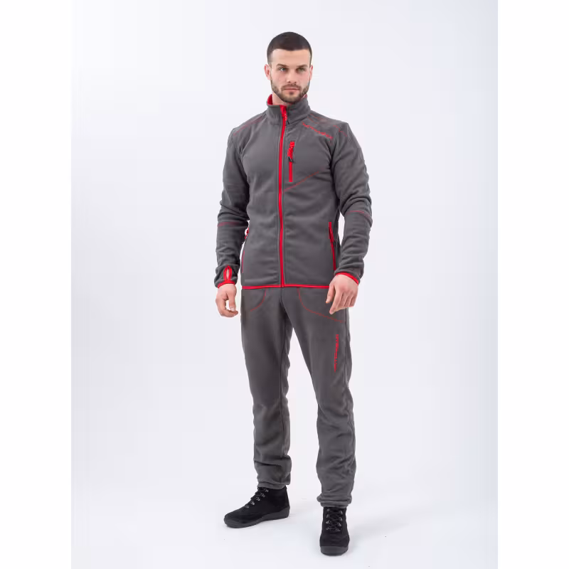 Костюм мужской Triton Gear Рич, флис, серый, размер 60-62, 170-176 см