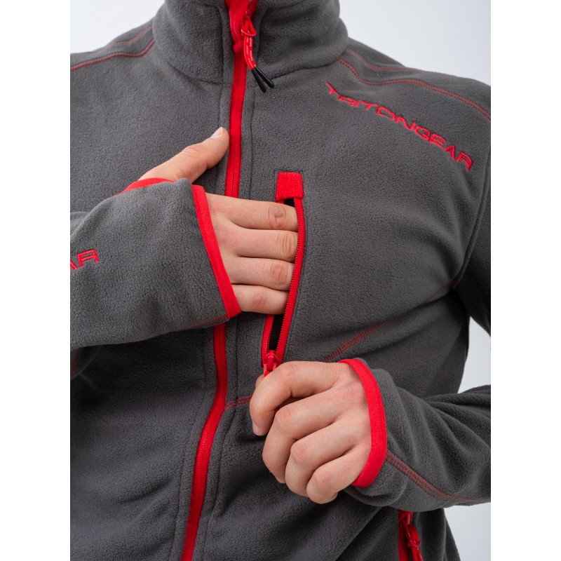 Костюм мужской Triton Gear Рич, флис, серый, размер 60-62, 170-176 см